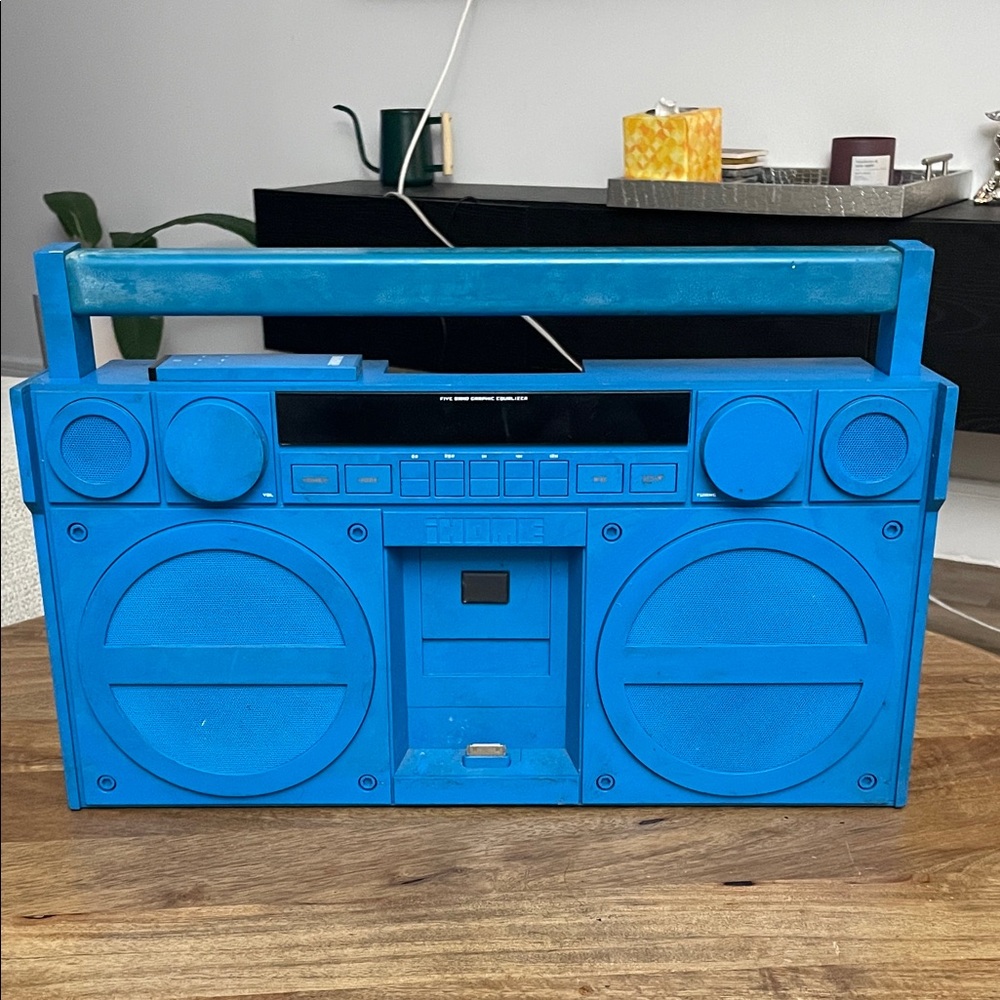 IHome Vintage Portable Boombox Speaker